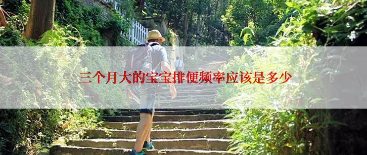  三个月大的宝宝排便频率应该是多少