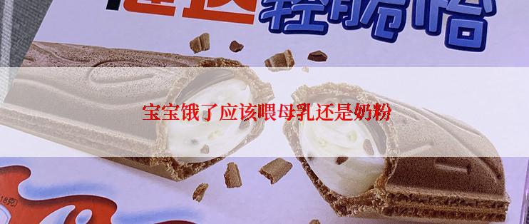  宝宝饿了应该喂母乳还是奶粉