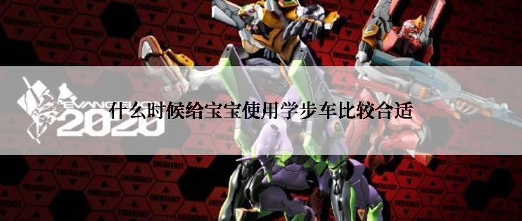什么时候给宝宝使用学步车比较合适