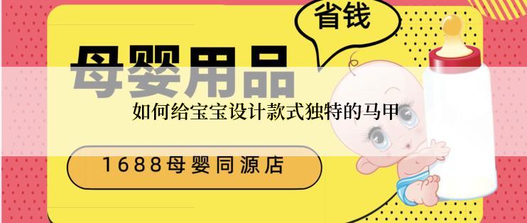  如何给宝宝设计款式独特的马甲