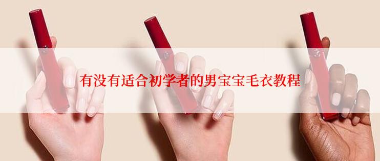 有没有适合初学者的男宝宝毛衣教程