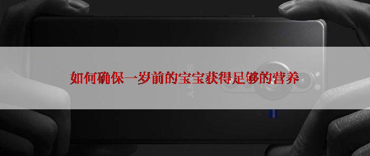 如何确保一岁前的宝宝获得足够的营养