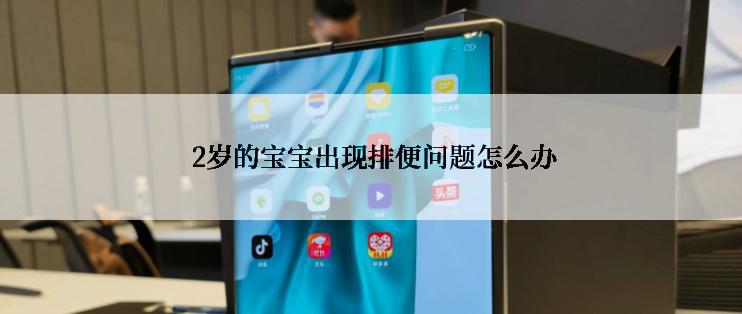 2岁的宝宝出现排便问题怎么办