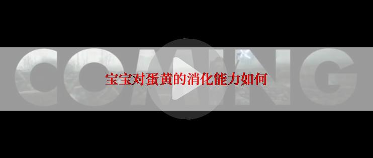 宝宝对蛋黄的消化能力如何