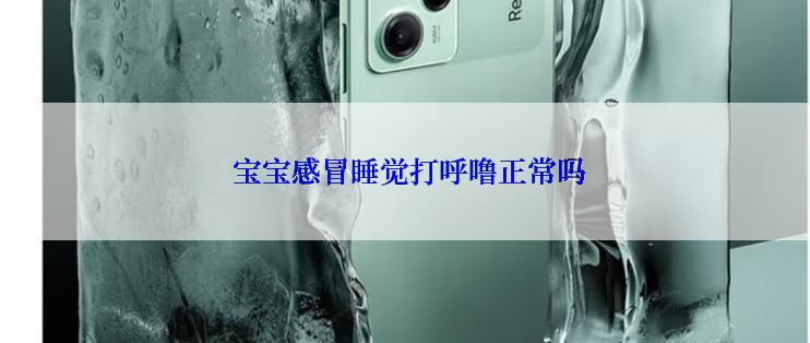  宝宝感冒睡觉打呼噜正常吗