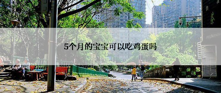 5个月的宝宝可以吃鸡蛋吗