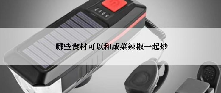  哪些食材可以和咸菜辣椒一起炒