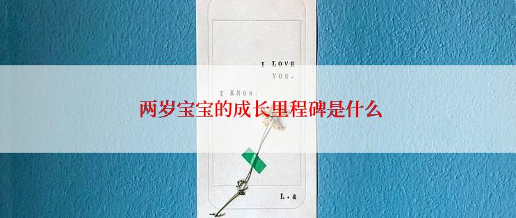  两岁宝宝的成长里程碑是什么