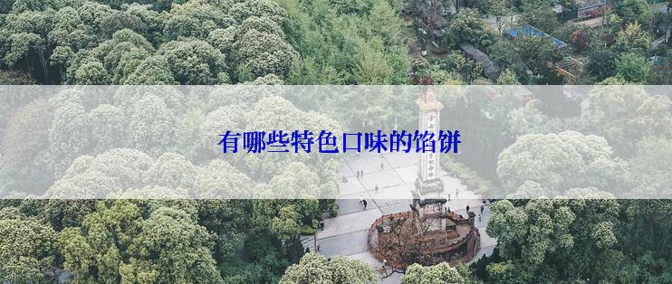 有哪些特色口味的馅饼