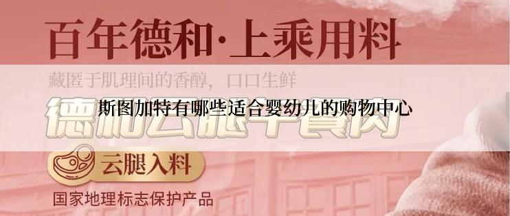 斯图加特有哪些适合婴幼儿的购物中心