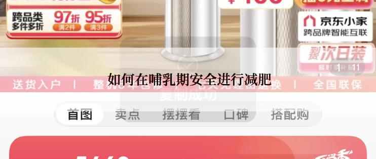  如何在哺乳期安全进行减肥