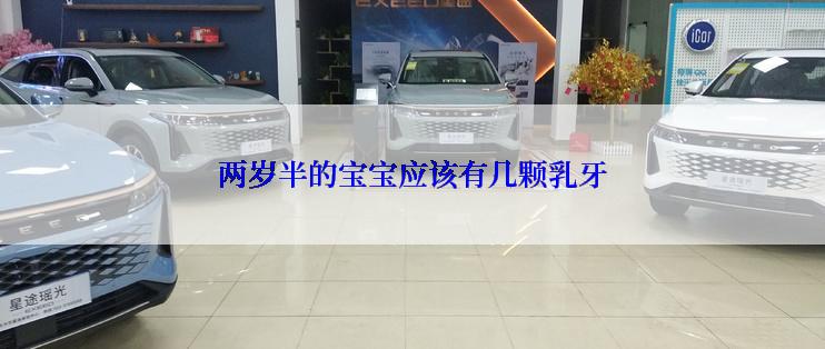 两岁半的宝宝应该有几颗乳牙