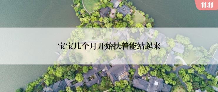 宝宝几个月开始扶着能站起来