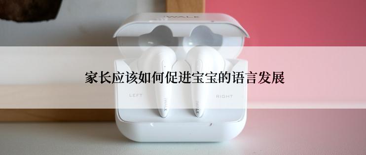  家长应该如何促进宝宝的语言发展