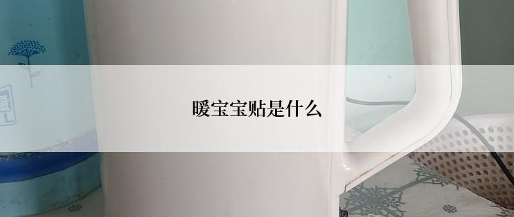 暖宝宝贴是什么