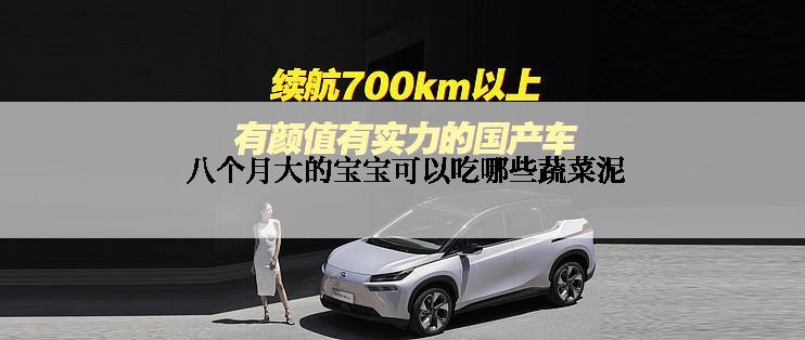  八个月大的宝宝可以吃哪些蔬菜泥