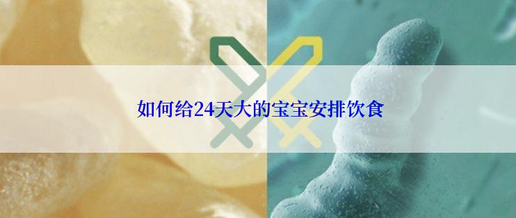  如何给24天大的宝宝安排饮食