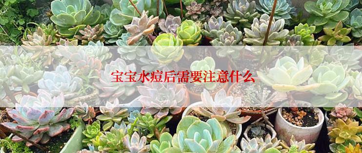  宝宝水痘后需要注意什么