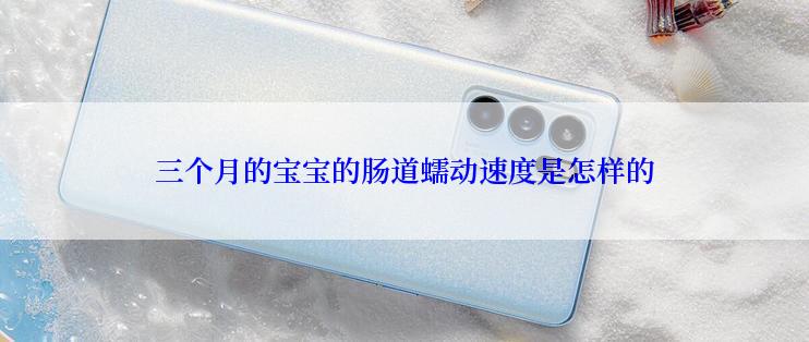 三个月的宝宝的肠道蠕动速度是怎样的