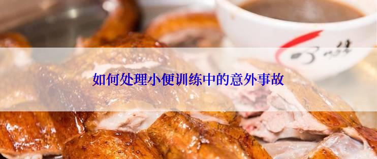 如何处理小便训练中的意外事故