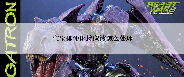  宝宝排便困扰应该怎么处理