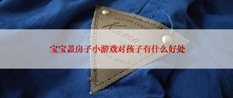  宝宝盖房子小游戏对孩子有什么好处