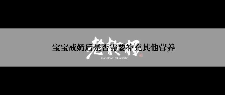  宝宝戒奶后是否需要补充其他营养