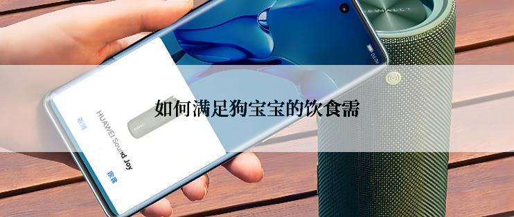 如何满足狗宝宝的饮食需