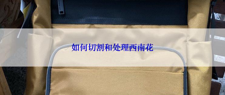 如何切割和处理西南花