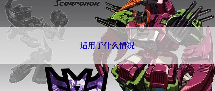 适用于什么情况