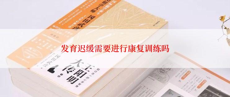 发育迟缓需要进行康复训练吗