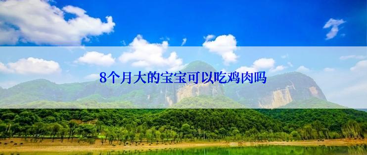 8个月大的宝宝可以吃鸡肉吗