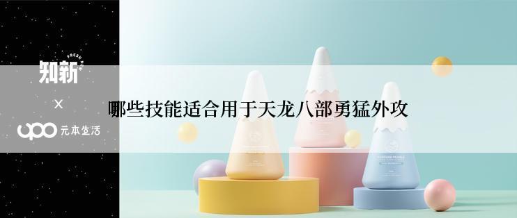 哪些技能适合用于天龙八部勇猛外攻