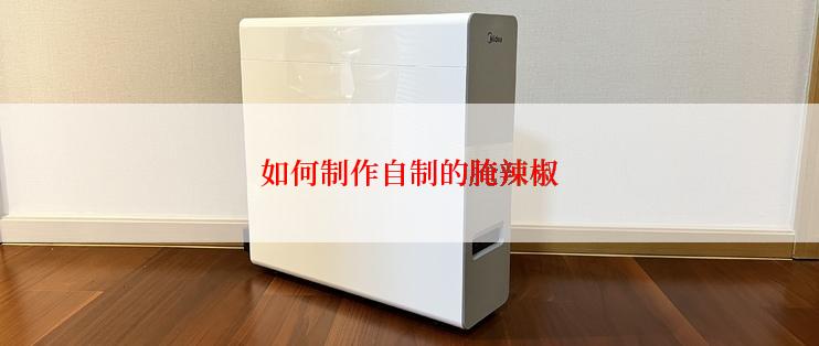 如何制作自制的腌辣椒