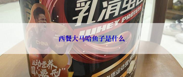 西餐大马哈鱼子是什么