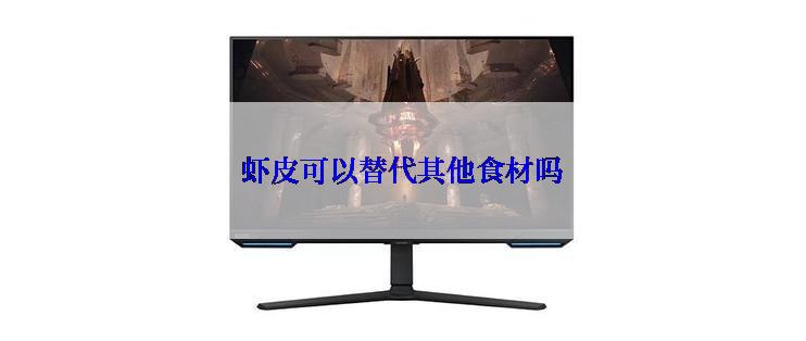 虾皮可以替代其他食材吗