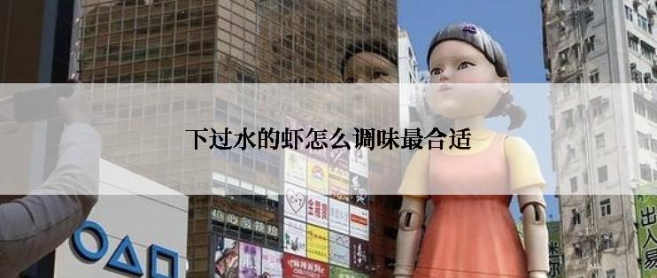 下过水的虾怎么调味最合适