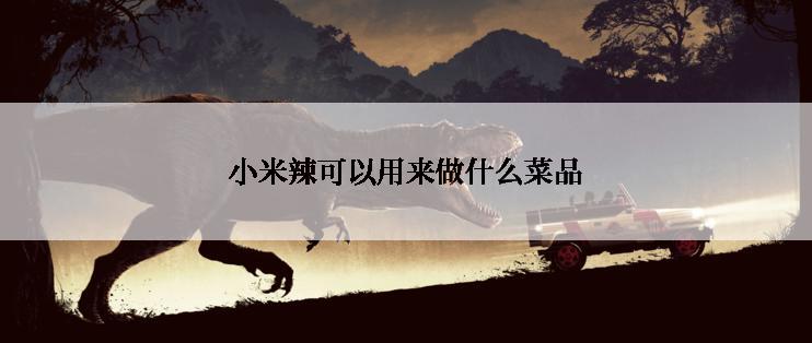 小米辣可以用来做什么菜品