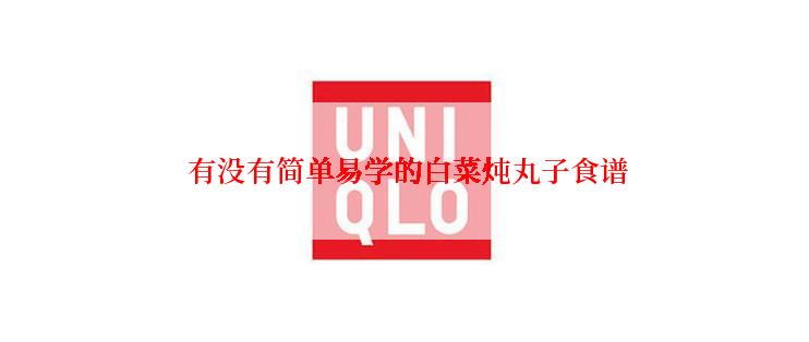  有没有简单易学的白菜炖丸子食谱