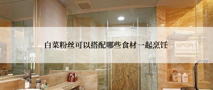 白菜粉丝可以搭配哪些食材一起烹饪