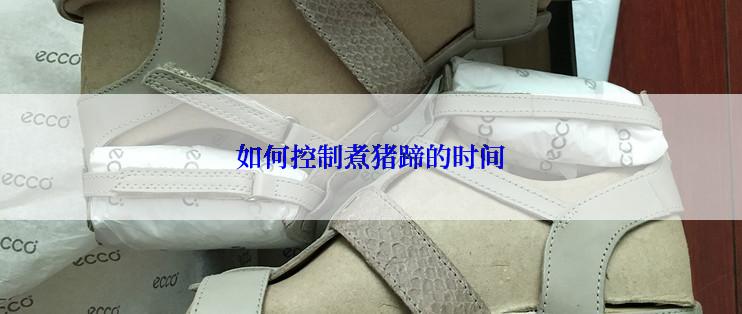 如何控制煮猪蹄的时间