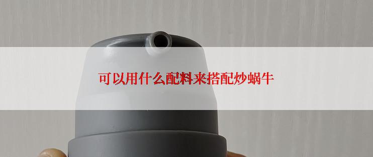 可以用什么配料来搭配炒蜗牛