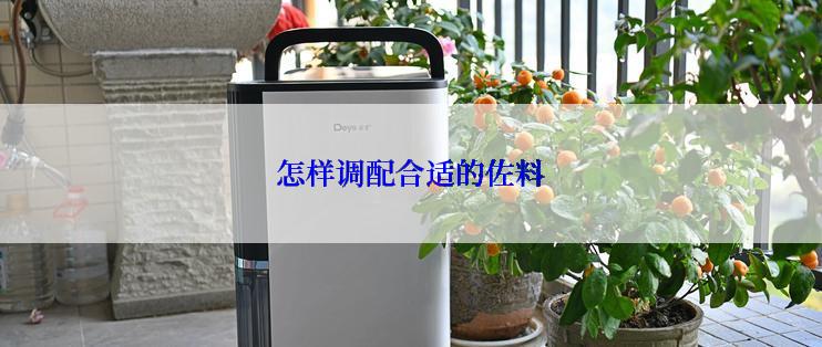 怎样调配合适的佐料