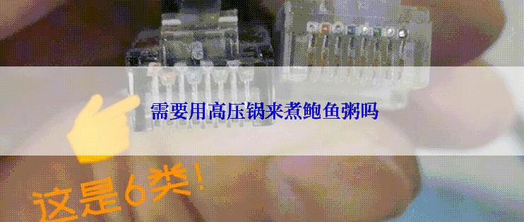  需要用高压锅来煮鲍鱼粥吗