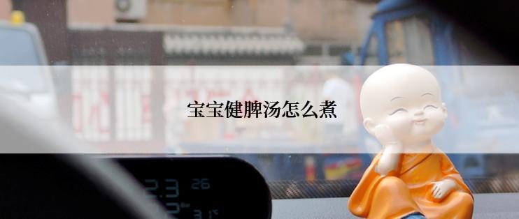  宝宝健脾汤怎么煮