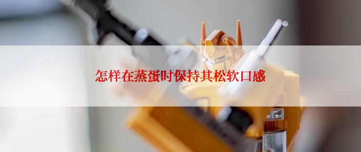 怎样在蒸蛋时保持其松软口感