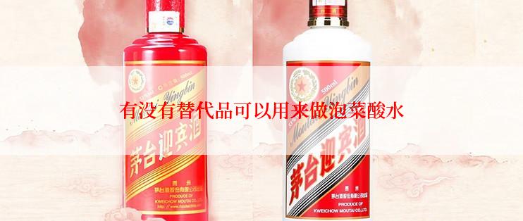 有没有替代品可以用来做泡菜酸水