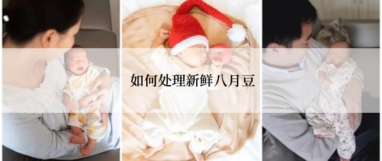  如何处理新鲜八月豆