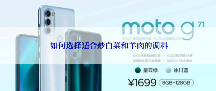  如何选择适合炒白菜和羊肉的调料