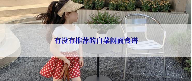 有没有推荐的白菜闷面食谱